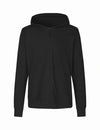 Fairtrade Organic Zipped T-shirt Hoodie: Unisex