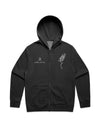 Fallen Angel Faded Relax Zip Hoodie