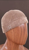 QL Velvet Docker Hat in Beige