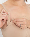 Everyday Seamfree Maternity and Nursing Bra | B to F Cup | Beige