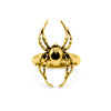 Gold Orb Weaver Spider Ring