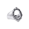 Memoriam Ornate Frame Ring