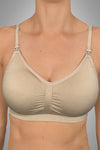 Everyday Seamfree Maternity and Nursing Bra | B to F Cup | Beige