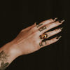 Gold Hel Skull Ring