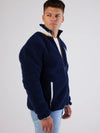 Sherpa Fleece Dark Navy