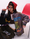 Graffiti Stitching Jacket