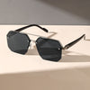 Men’s Fashion Sunglasses - Versatile Silver Gold