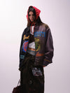 Graffiti Stitching Jacket