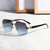 Men’s Fashion Sunglasses - Versatile Silver Gold