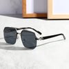 Men’s Fashion Sunglasses - Versatile Silver Gold