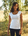 Fairtrade Organic Roundneck T-shirt: Womens