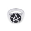Pentagram Signet Ring