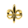 Gold Fleur De Lis Ring