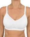 Everyday Seamfree Maternity and Nursing Bra | B to F Cup | White
