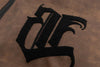 Men's Embroidered Jacket Letter Cotton-Padded