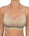 Everyday Seamfree Maternity and Nursing Bra | B to F Cup | Black