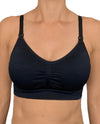 Everyday Seamfree Maternity and Nursing Bra | B to F Cup | Black