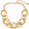 JEMA Gold Chunky Metallic Necklace