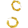 SICILY Gold Statement Earrings