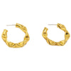 SICILY Gold Statement Earrings